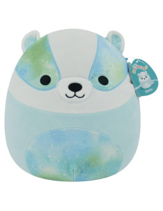 Squishmallows Peluche Tejón Azul Banks 30 cm Oficial