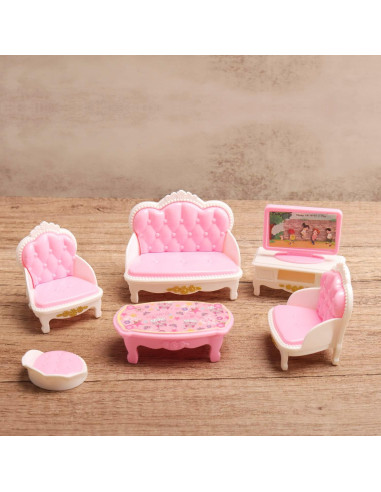 Juego de Baño Miniatura 20 Pcs Aydinids 1:12 Decoración