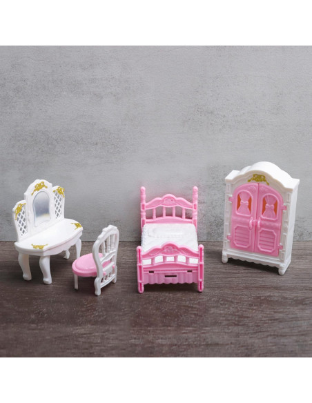 Juego de Baño Miniatura 20 Pcs Aydinids 1:12 Decoración