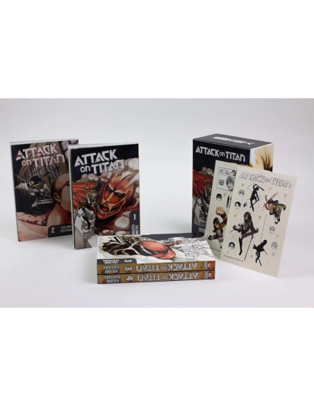 Attack on Titan Season 1 Part 1 Manga Box Set (Attack on Titan Manga Box Sets)