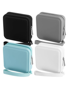 Bolsa de Maquillaje Impermeable Kathfly - 4 Piezas Silicona