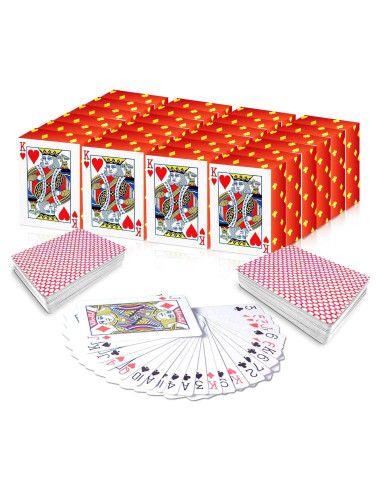 Gamie Mini Cartas de Juego - 20 Barajas de Póker 3.81 cm