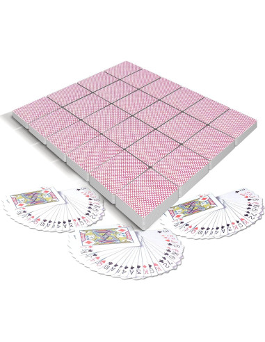 Gamie Mini Cartas de Juego - 20 Barajas de Póker 3.81 cm