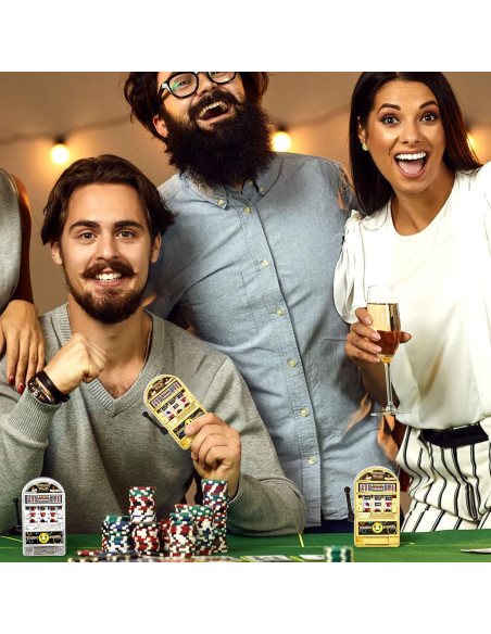 Deekin Mini Máquina Traga Monedas 12 Pcs Juguete Dorado Plateado