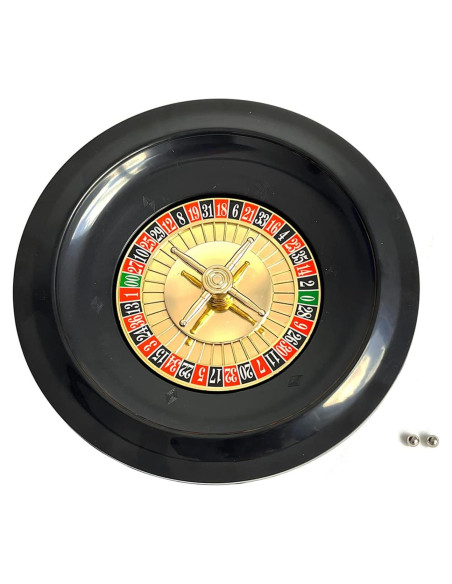 Rueda de Ruleta 25,4 cm SEETOOOGAMES con 2 Bolas