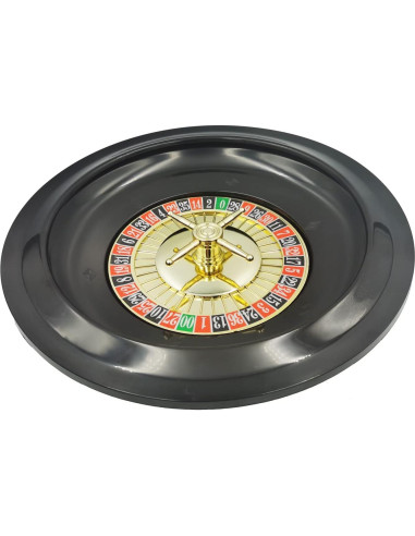 Rueda de Ruleta 25,4 cm SEETOOOGAMES con 2 Bolas