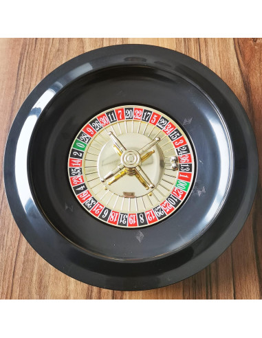 Rueda de Ruleta 25,4 cm SEETOOOGAMES con 2 Bolas