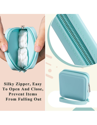 Bolsa de Maquillaje Impermeable Kathfly - 4 Piezas Silicona