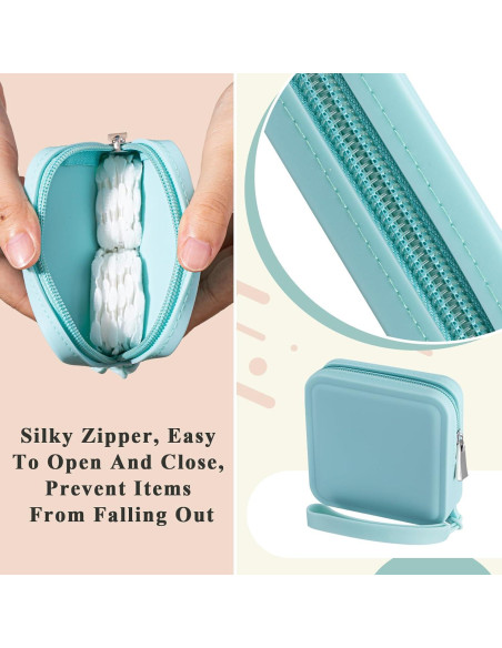 Bolsa de Maquillaje Impermeable Kathfly - 4 Piezas Silicona