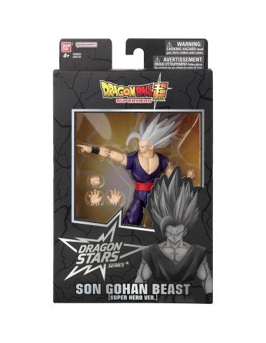 Figura de Acción Dragon Ball Super Gohan Bestia 19 cm Bandai