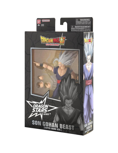 Figura de Acción Dragon Ball Super Gohan Bestia 19 cm Bandai