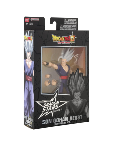 Figura de Acción Dragon Ball Super Gohan Bestia 19 cm Bandai