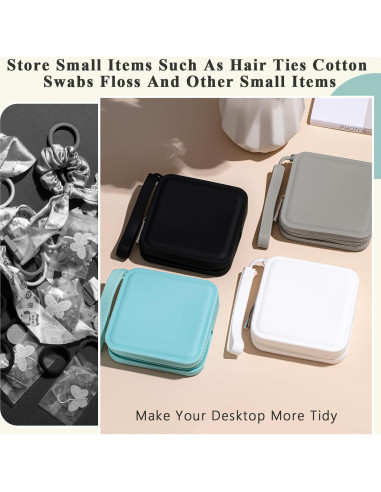 Bolsa de Maquillaje Impermeable Kathfly - 4 Piezas Silicona