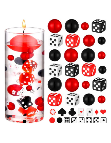 330 Rellenos de Jarrón Casino Seenelling - Dados y Cartas