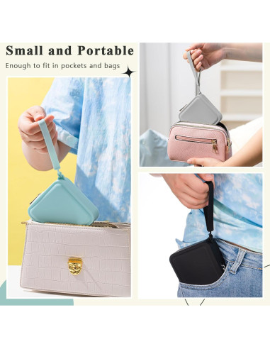 Bolsa de Maquillaje Impermeable Kathfly - 4 Piezas Silicona