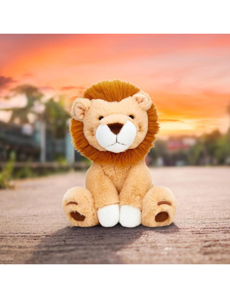 Peluches de León IKASA 25 cm Suaves y Lindos para Niños