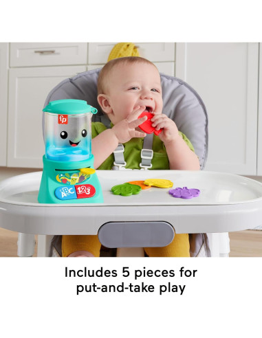 Fisher-Price Juguete Licuadora Musical para Bebés 9+ Meses