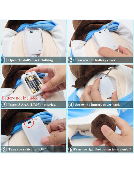 Peluche de Jesús Yelakey 35 cm que Respira Rojo