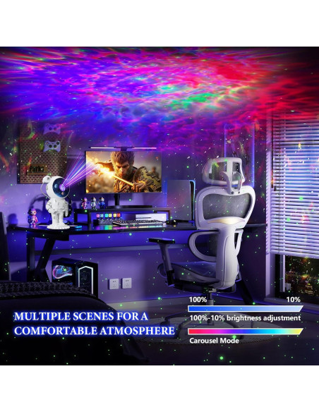 Proyector Galáctico Astronauta Aspiremit 12V Luz Nocturna