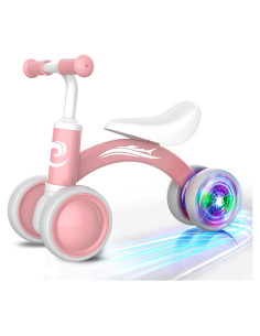 Bicicleta de Equilibrio Rosa para Niñas 10-36 Meses