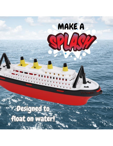 Barco Titanic Toyland 41cm Juguete Flotante para Niños