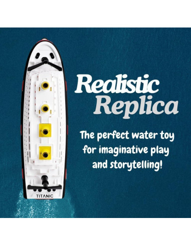 Barco Titanic Toyland 41cm Juguete Flotante para Niños