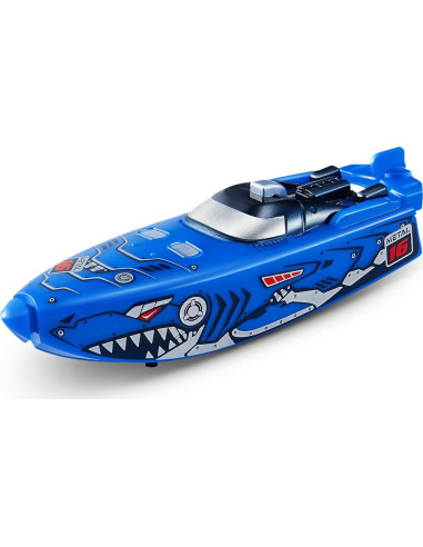 Barcos Robo ZURU - Tiburón Tigre y Barco Robo - 2 Piezas