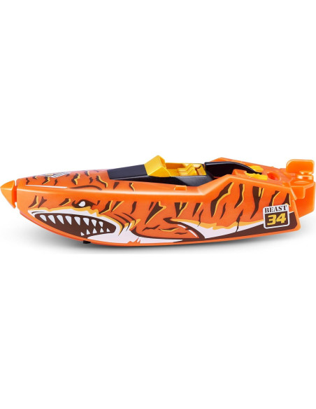 Barcos Robo ZURU - Tiburón Tigre y Barco Robo - 2 Piezas