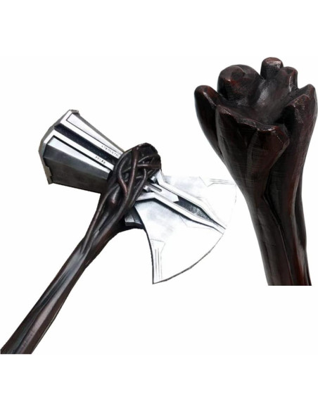 Hacha de Cosplay damdos 91cm Espuma LARP Accesorio Disfraz