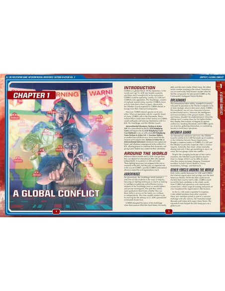 G.I. Joe RPG Renegade Game Studios Vol. 2 Facciones 14+