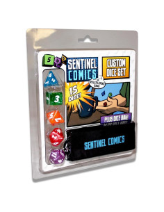 Dados Personalizados Sentinel Comics | Greater Than Games | 5 Piezas
