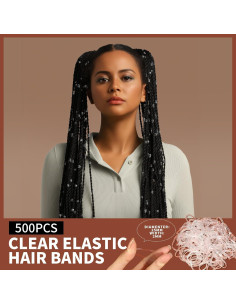 Kit de Accesorios para el Cabello Teenitor - 500 Bandas y Horquillas 2