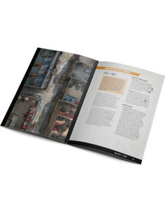 Paquete de Mapas Fallout RPG Modiphius 4 Mapas Doble Cara 2