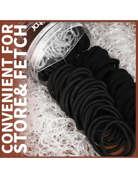 Kit de Accesorios para el Cabello Teenitor - 500 Bandas y Horquillas