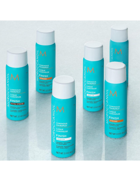 Laca Luminosa Moroccanoil Media 400ml - Sujeción Ligera y Brillo Laca Luminosa Moroccanoil Media 400ml - Sujeción Ligera y Brillo