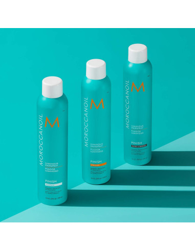 Laca Luminosa Moroccanoil Media 400ml - Sujeción Ligera y Brillo