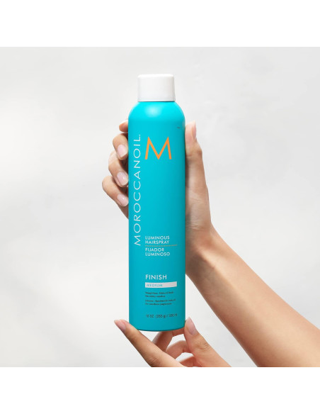 Laca Luminosa Moroccanoil Media 400ml - Sujeción Ligera y Brillo Laca Luminosa Moroccanoil Media 400ml - Sujeción Ligera y Brillo