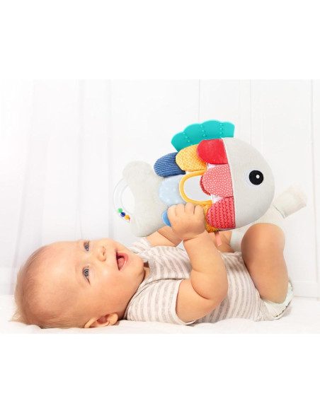 Juguete Sensorial Suave ZICOTOs Pez para Bebés 0-12 Meses