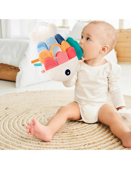 Juguete Sensorial Suave ZICOTOs Pez para Bebés 0-12 Meses