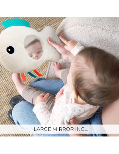 Juguete Sensorial Suave ZICOTOs Pez para Bebés 0-12 Meses