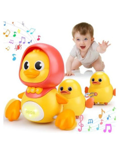 Juego de Juguetes Musicales Patito AugToy para Bebés