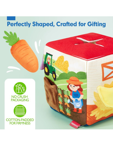 Juguetes para Bebés Hahaland 6-12 Meses 13 PCS Sensoriales