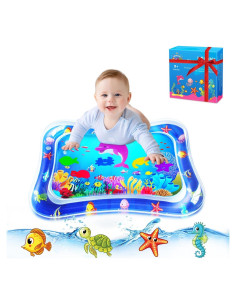 Alfombra de Agua Tummy Time ZMLM para Bebés 3-12 Meses