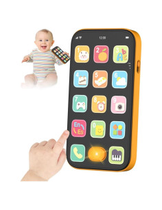 Teléfono Bilingüe para Bebés KALUYA Naranja 6-12 Meses