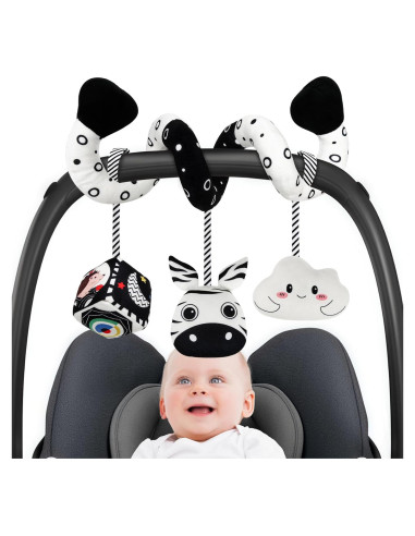 Juguete Colgante para Cochecito GKD Cebra 17,8x12,7cm