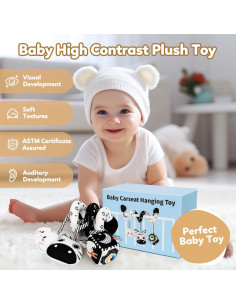 Juguete Colgante para Cochecito GKD Cebra 17,8x12,7cm 2