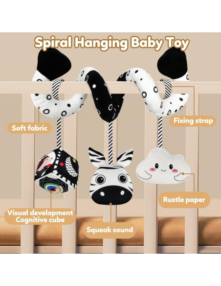 Juguete Colgante para Cochecito GKD Cebra 17,8x12,7cm