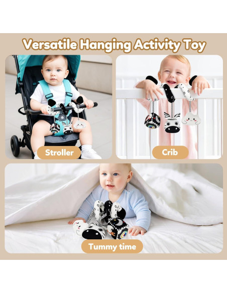 Juguete Colgante para Cochecito GKD Cebra 17,8x12,7cm