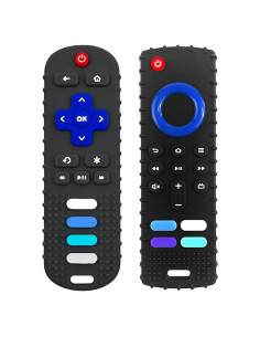 Mordedores de Silicona para Bebés Control Remoto 2 Pcs