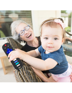 Mordedores de Silicona para Bebés Control Remoto 2 Pcs 2